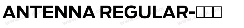 ANTENNA REGULAR字体转换